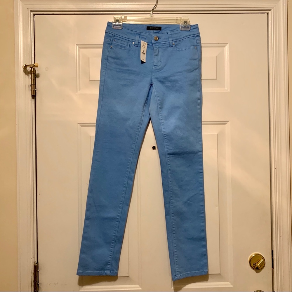 NWT White House Black Market Light Blue Jeans - Picture 2 of 5